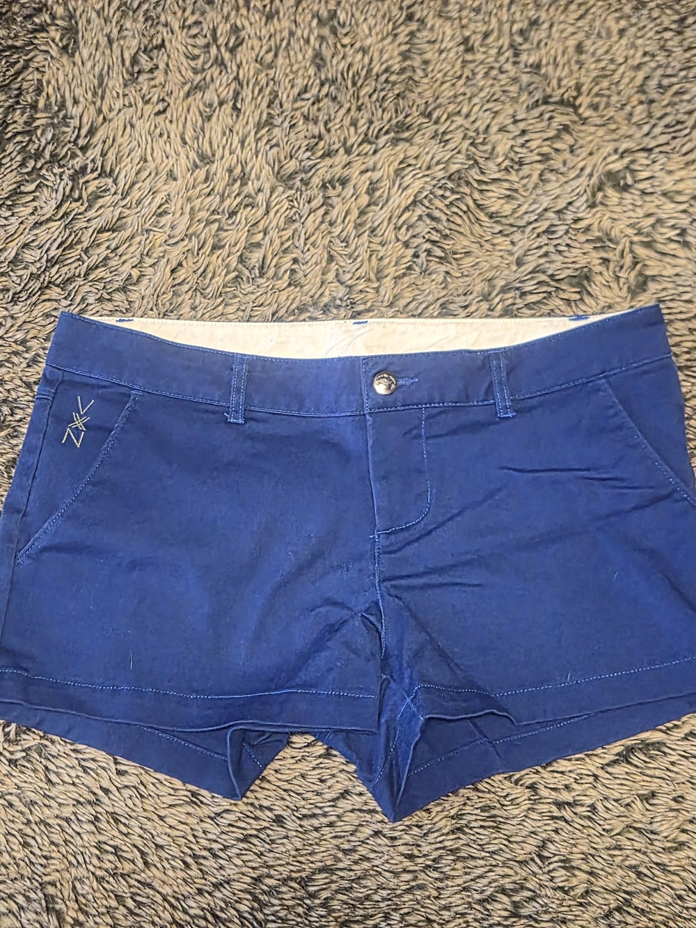 Vixxon By DIXXON Women's Royal Blue Chino Shorts